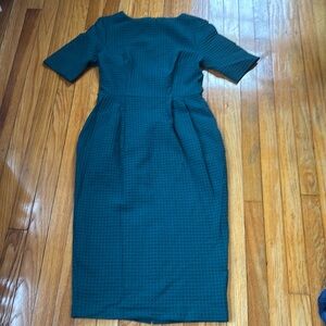 Turquoise Green Shift dress